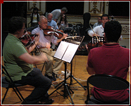 ヴェネズエラQとのマイナス1の筆者、Haydn Op.74-3 4mov.
